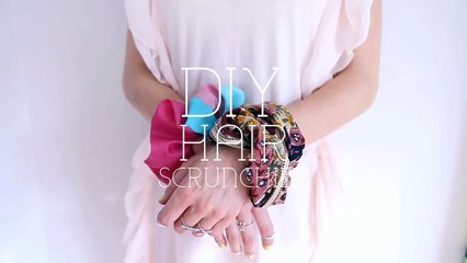DIY scrunchie for your hair!