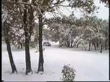 Subaru Impreza WRX Prodrive drifting on snow!