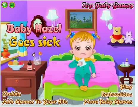 Bebek Oyunları bebek hazel hastalanmis