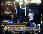 Visión Siete: Corte Suprema: Audiencia pública por reclamo de tierras