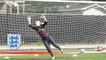 Women's Goal-keeper training at World Cup