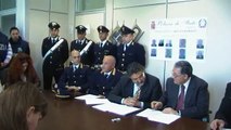 Conferenza stampa operazione Konta Korion e parola d'Onore