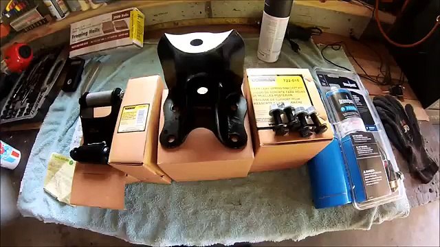 2001 Ford Ranger XLT 2wd Leaf Spring Shackle Replacement