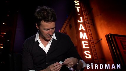 BIRDMAN interview with Edward Norton - Fight Club, American History X