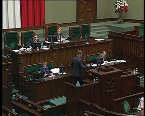 Poseł Wojciech Zubowski - Wystąpienie z dnia 10 czerwca 2015 roku.
