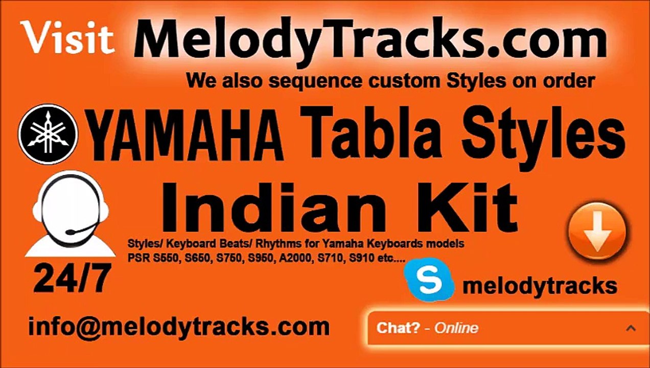 Mera dil bane tera - Yamaha Tabla Styles - Indian Kit -  PSR S550, S650, S750, S950, A2000, S710, S910