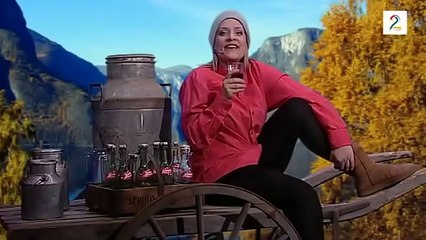 Henriette Stensrup i Lerum reklame som Tone Damli Aaberge