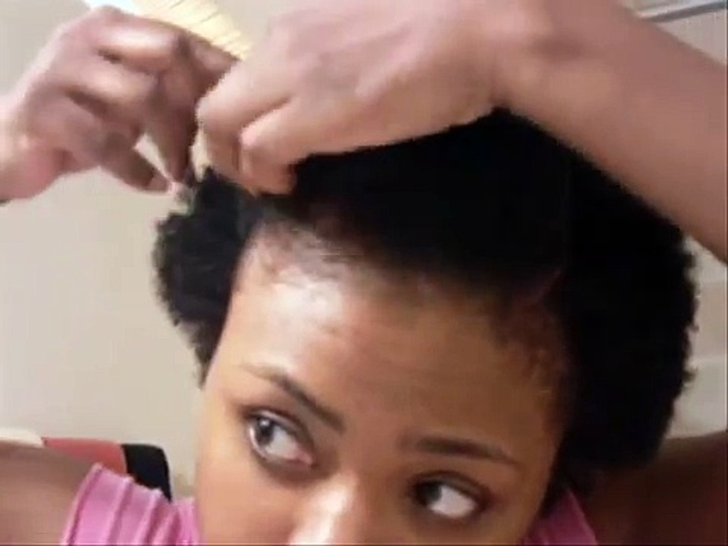 Natural Hair Style Tutorial Mohawk Or Frohawk Video Dailymotion