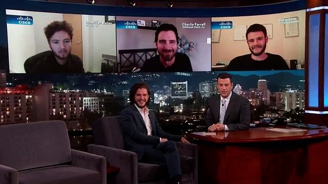 Les imitations de Kit Harington chez Jimmy Kimmel (acteur de Game Of Thrones)