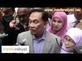 Anwar Ibrahim Gives His Statement On The Sex Video Issue At IPD Dang Wangi 28/04/2011
