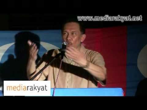 Sarawak Election 2011: Anwar Ibrahim, Miri 08/04/11 (Part 3/3)