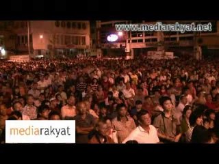 More Than 10 Thousands Attended PR Ceramah In Miri Last Night
