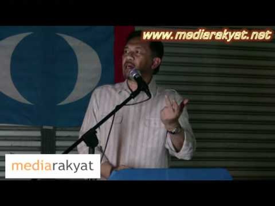 Merlimau By-Election: Anwar Ibrahim 01/03/2011 (Part 1)
