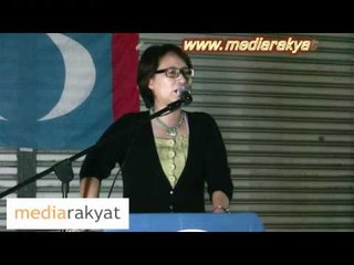 Merlimau By-Election: Elizabeth Wong 01/03/2011 (Part 1)