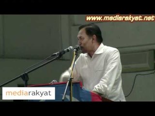 (Termeloh Part 1) Anwar Ibrahim: Change For Justice, Change For All Malaysians