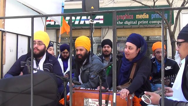 Kirtan - Annual 2015 New York NYC Sikh Day Parade Manhattan