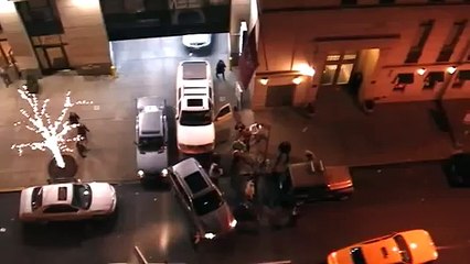 NYC Street  Fight + Hit and Run - Bagarre de rue