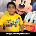 Watch Captain Tiao wish Donald Duck a Happy Birthday