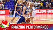 Frida Eldenbrink (SWE) - Amazing Perfomance v Hungary - Euro