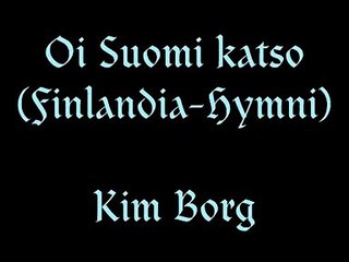 Kim Borg - OI SUOMI KATSO (Finlandia-Hymni) - Sibelius