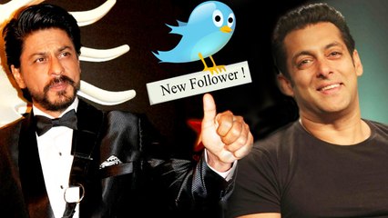 Salman Khan FOLLOW Shahrukh Khan On TWITTER