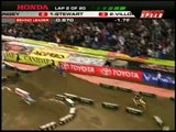 2010 AMA Supercross Round 1 Anaheim 1 -  Chad Reed OUT