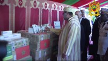 جلالة الملك محمد السادس يسلم هبة عبارة عن 14 طنا من المساعدات الطبية لفائدة السلطات الصحية بالغابون