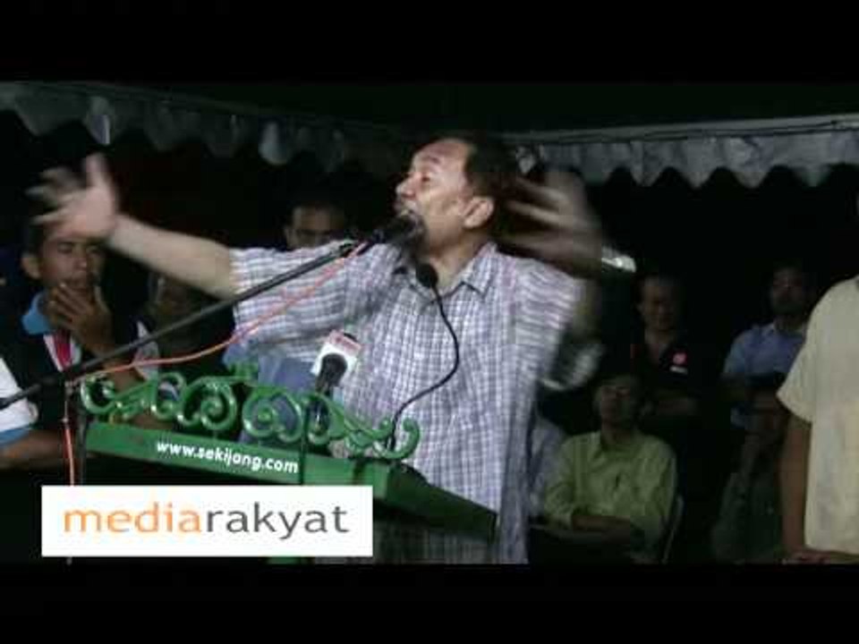 Anwar Ibrahim: Ceramah At Tenang  03/01/2011 (Part 2)