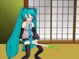 Miku Hatsune Yie Ar Kung Fu Rap 【Hyadain】【MMD】