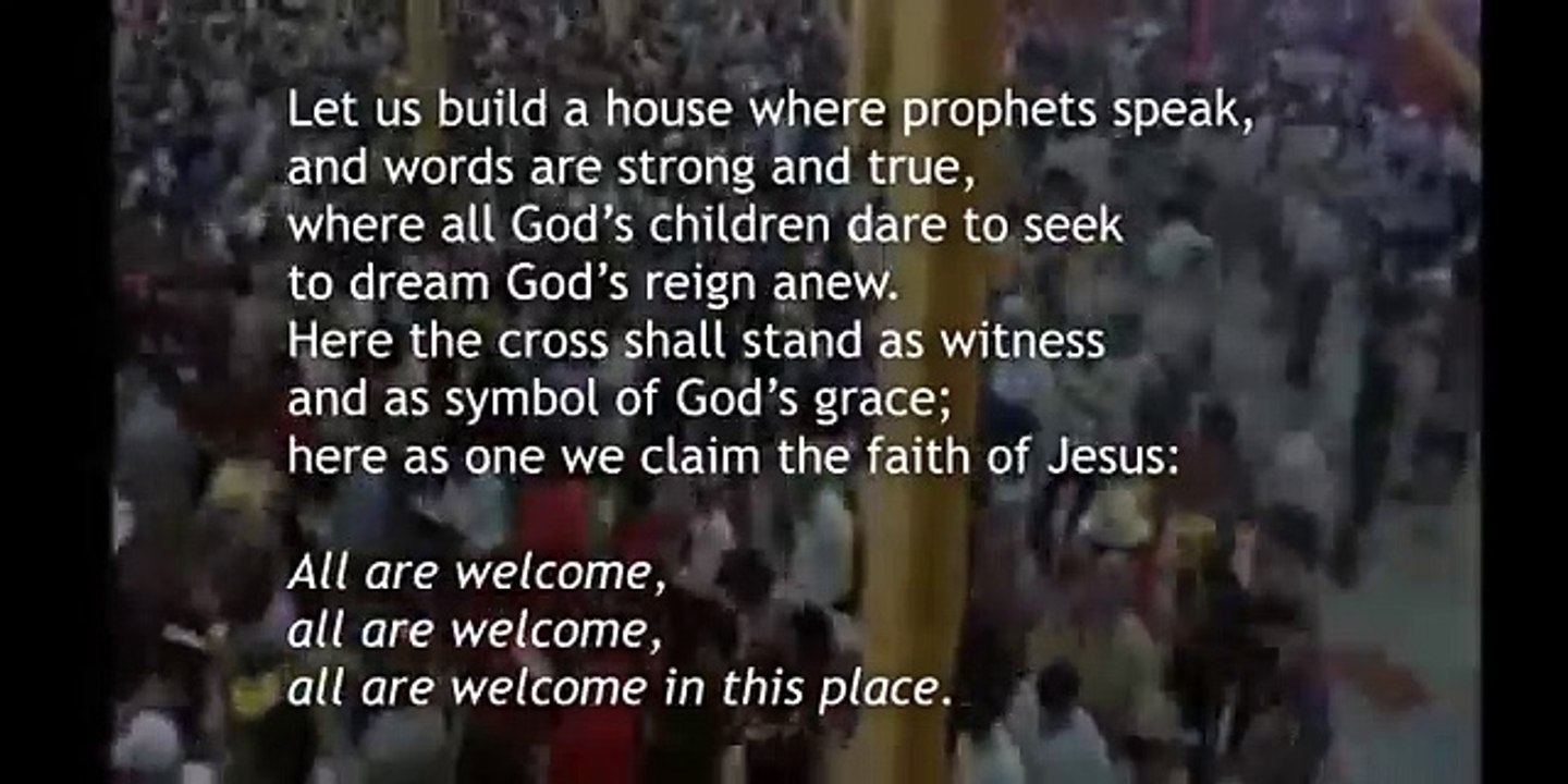 All are welcome - Lyrics