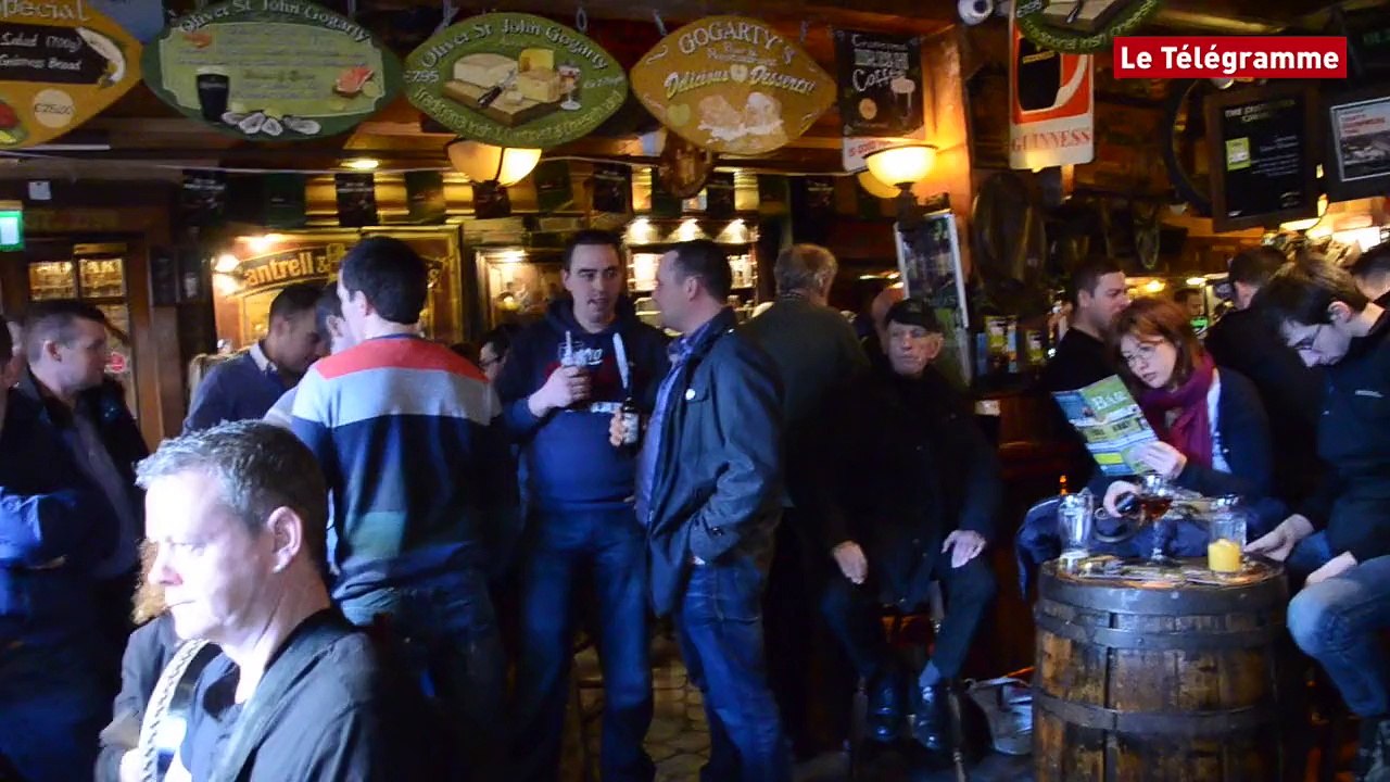 Dublin. Ambiance à Temple Bar