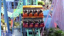 SpongeBob SquarePants Rock Bottom Plunge off-ride HD Nickelodeon Universe