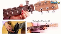 How to Play When I'm Sixty-Four by The Beatles on Guitar