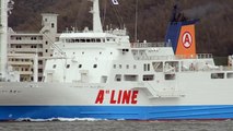 奄美海運 フェリーきかい 新造船海上公試 / FERRY KIKAI - A-Line passenger ship