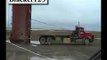 Trucker Loads his Truck without even touching it!  Crazy Semi Truck Lorry Driver