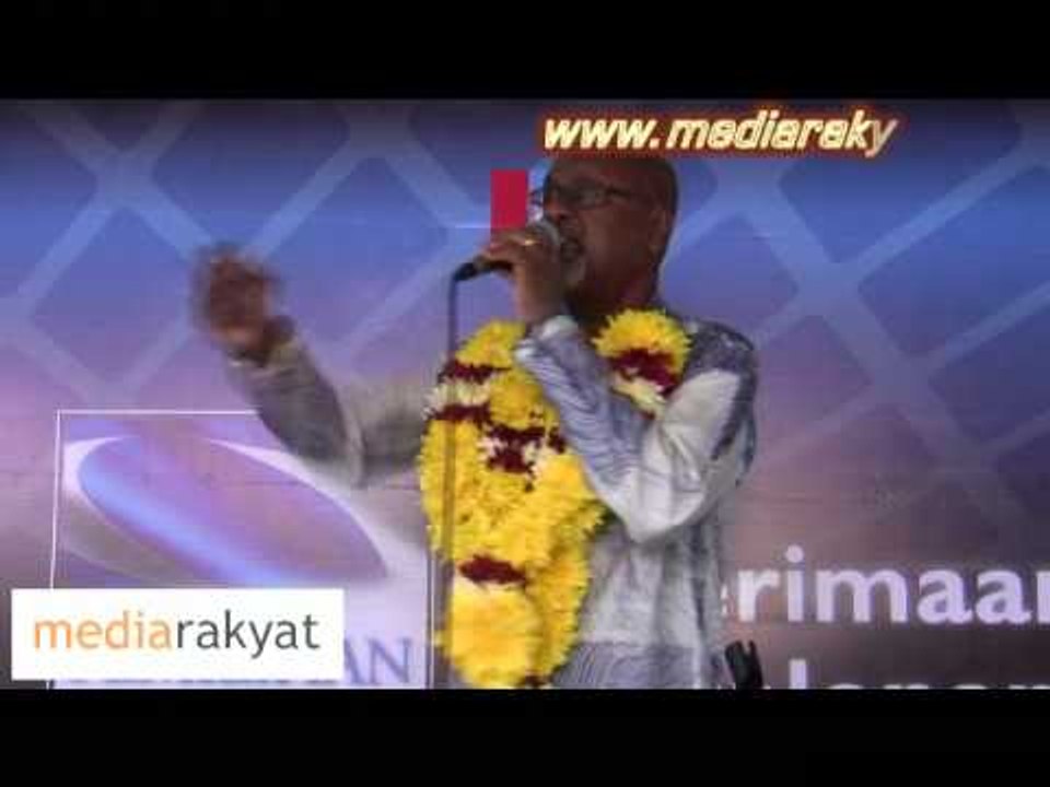 PKR Party Polls: Sivarasa Rasiah For Vice President