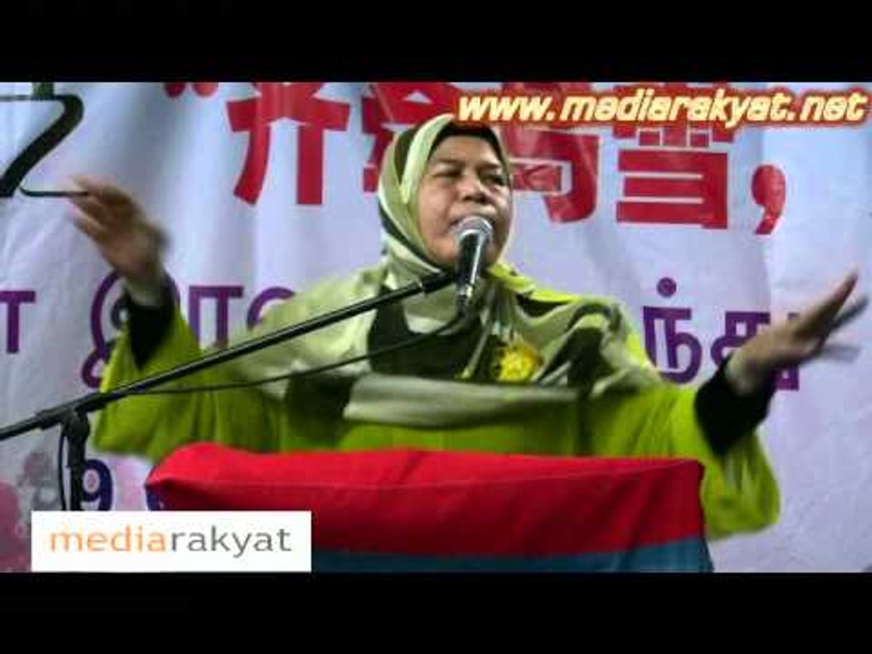 Bkt Sentosa PKR Dinner: Zuraida Kamaruddin