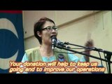 (Tmn Ehsan - Part  1) Elizabeth Wong: Not Only Abolish ISA, Abolish Barisan Nasional Too