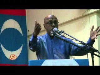 (Tmn Ehsan - Part 1) Sivarasa Rasiah: They Are Scared To Face Us