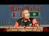 Syed Hamid Ali: Launching Of Pakatan Rakyat Of Batu Pahat (Part 2)