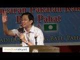 Teng Chang Khim: Launching Of Pakatan Rakyat Of Batu Pahat (Bahasa)