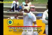 Sunil Gavaskar 166* vs Australia 1st test 1985/86 Adelaide