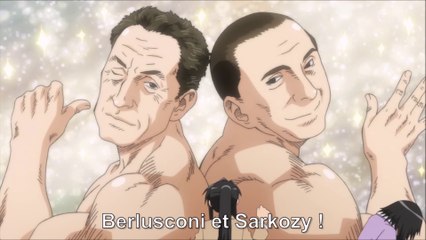Nicolas Sarkozy et Silvio Berlusconi en couple dans un manga