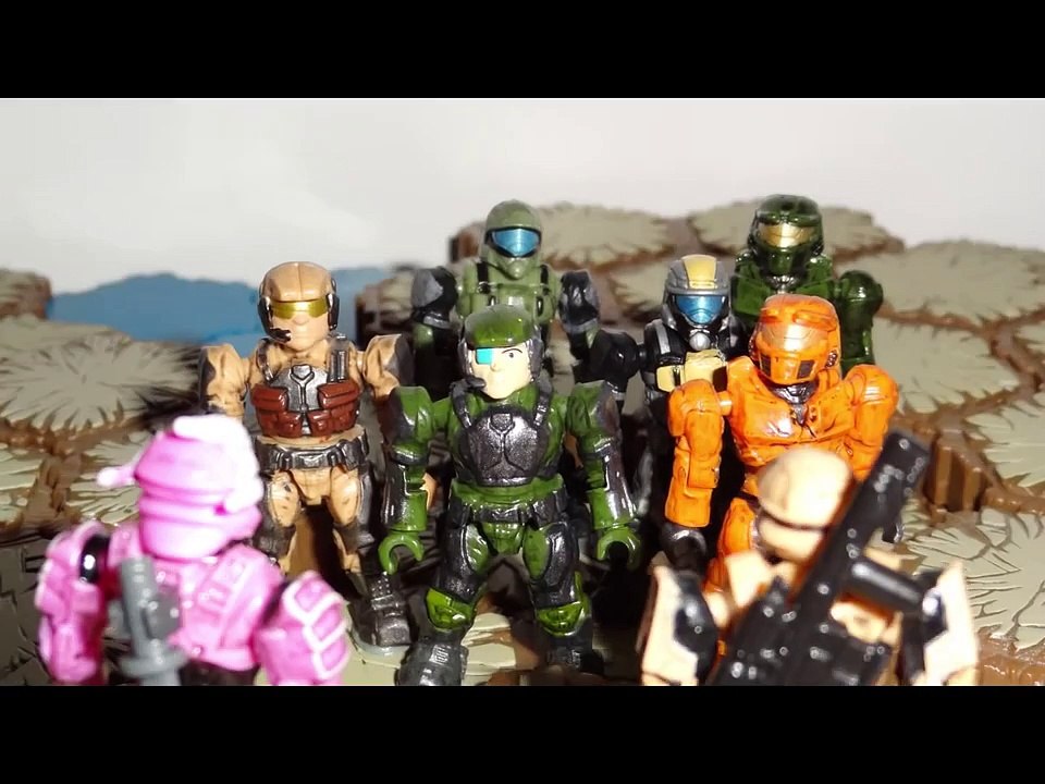 Halo Mega Bloks Stop Motion - Camp Regio - HD