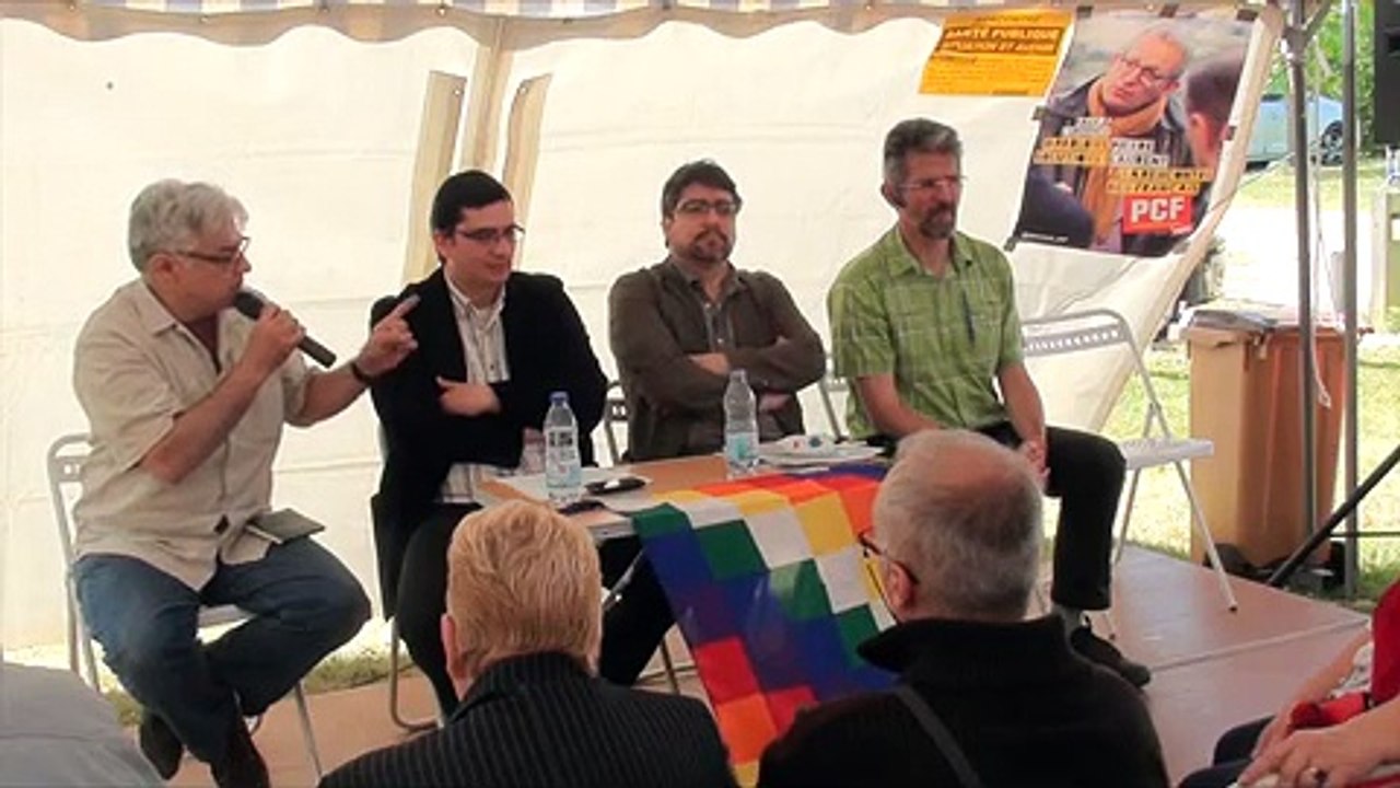 PCF Oise-Fête de la Paix 2015-4/5-Débat « Amérique latine »