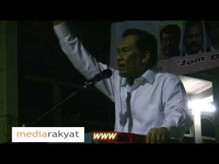 Anwar Ibrahim: "With The People" At Tanjung Karang (Part 1)