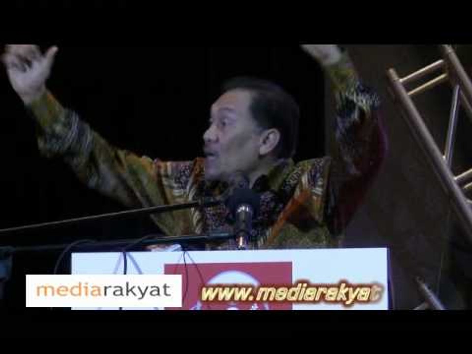 Anwar Ibrahim: We Have No Choice, We Must Fight Them For Justice In This Country