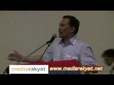 (Hulu Selangor By-Election) Anwar Ibrahim: We Support Zaid Ibrahim Because We Want To Save Malaysia