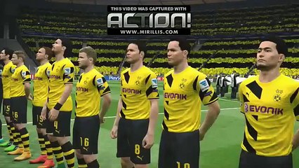 PES 2015 - UCL Final Bracelona vs BVB