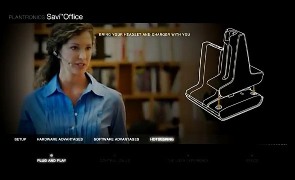 Plantronics Savi Office Headset